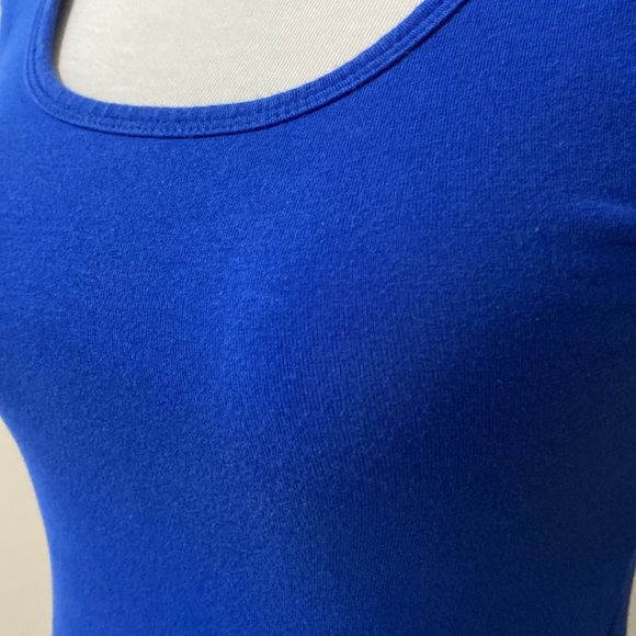 Forever 21 Blue Crop Top, Size Small - Picture 2 of 8